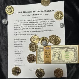 3. Ms. Ashley's "The Ultimate Scratcher Basket" item