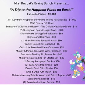 6. Mrs. Buccat's Disney Tickets and Gifts item