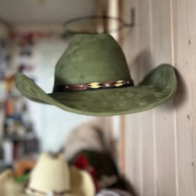 Sage Green Felt Cowboy Hat item