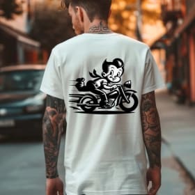 The Arlo Biker Tee item