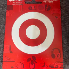 Target gift card item