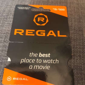 Regal Cinemas gift card item