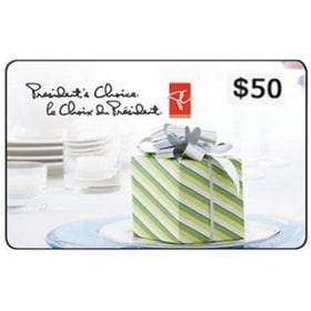 Presidents Choice Gift Card $50 item