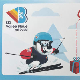 Abonnement de saison à ski Vallée Bleue (valeur de 338$) item