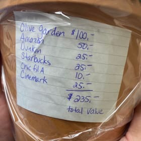 The Gift Card Garden Basket item