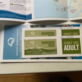 Island Queen Boarding Pass (2) item