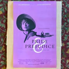 PRIDE AND PREJUDICE MINI POSTER 11x17 IN 20TH ANNIVERSARY item