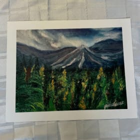 Mountain Landscape Art Print item