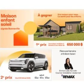 2 billets pour le tirage de la maison Enfant Soleil item
