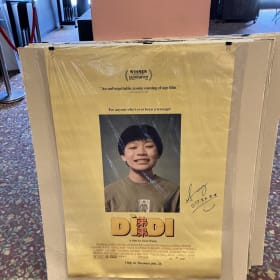 DIDI (2024) MOVIE POSTER SIGNED BY WRITER DIRECTOR SEAN WANG item