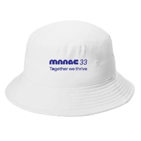 White Bucket Hat item