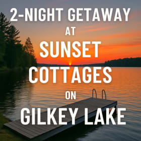 🌅 2-Night Getaway at Sunset Cottages on Gilkey Lake item
