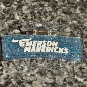 Emerson Light Blue Hair Claw Clip item