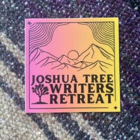 Vibrant Ridges Sticker item