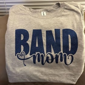 Glitter Band Mom tshirt item