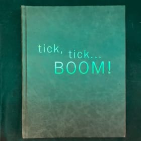 TICK, TICK…BOOM! SCREENPLAY HARDCOVER NEW item