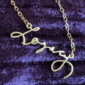 Legacy Necklace (Gold) - IN PERSON PICK UP! item
