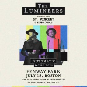 4 VIP Tickets to see The Lumineers at Fenway Park! item