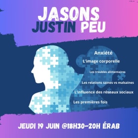 Jasons Justin Peu - 19 juin @18h30-20h ÉRAB item
