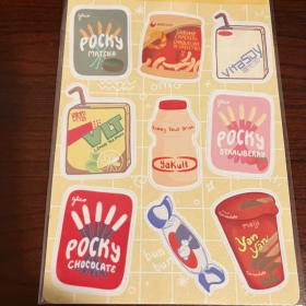 Dessert - Sticker Sheet item