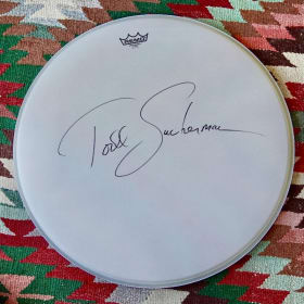 Todd Sucherman Signed Drumhead item