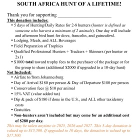 African Safari Hunt item