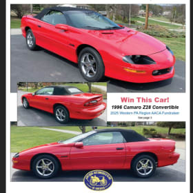 Purchase 2025 Chance Car Ticket: 1996 Z28 Camaro Convertible item