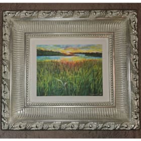 Hand Painting of Lake Zorinsky item