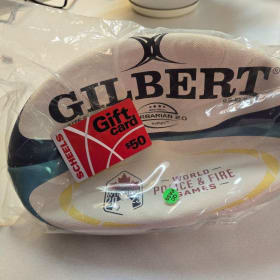 Rugby Ball w/ Scheels Gift Card item
