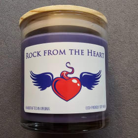 Wood wick soy candle- lavender item