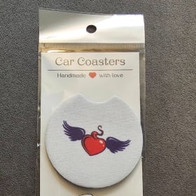 Set of 2 car coasters item