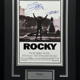 Autographed Movie Poster "ROCKY" item