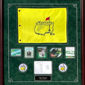 Tiger Woods - Signed Masters Flag item