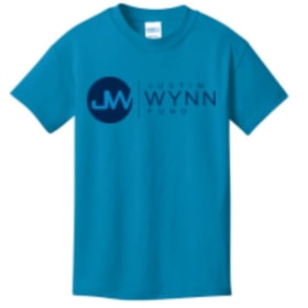 YOUTH L - blue t-shirt item