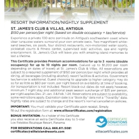 St. James Club - Antigua item
