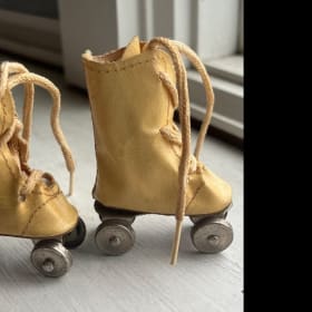 Vintage Doll Roller Skates #2 item