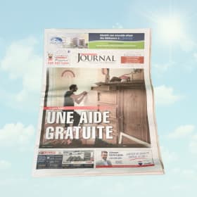 🗞️ Journal de Chambly – Page couverture entière et article item