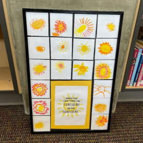 Mrs. Miller sunshine frame item