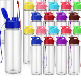 1 Water Bottle and 4 Waterproof Stickers item