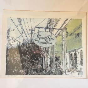 133. Two Framed Prints by Latriano item