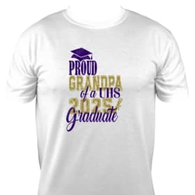 Proud Grandpa T-Shirt / Size: Small - 1X item