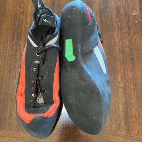 Evolve climbing shoes. item