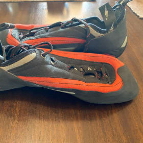 Evolve climbing shoes. item