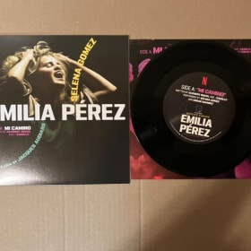 EMILIA PEREZ 2 SONG VINYL RECORD 7” 45 OSCAR WINNING SONG item