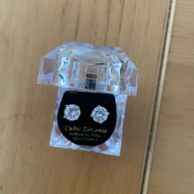 Golden Glam: Rachel Zoe Bag, Earrings & Chan Luu Cashmere item