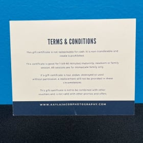 Photo Session- Value $650 item