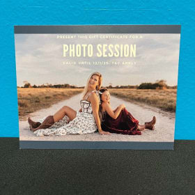 Photo Session- Value $650 item