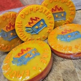 Pack of 5 "Emotional Dumpster Fire" Soap item