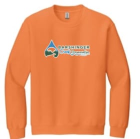 Adult Crew Sweatshirt, 2XL Indigo, Dark Green, Orange item