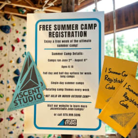 Ascent Studio Kids Summer Rock Climbing Camp item